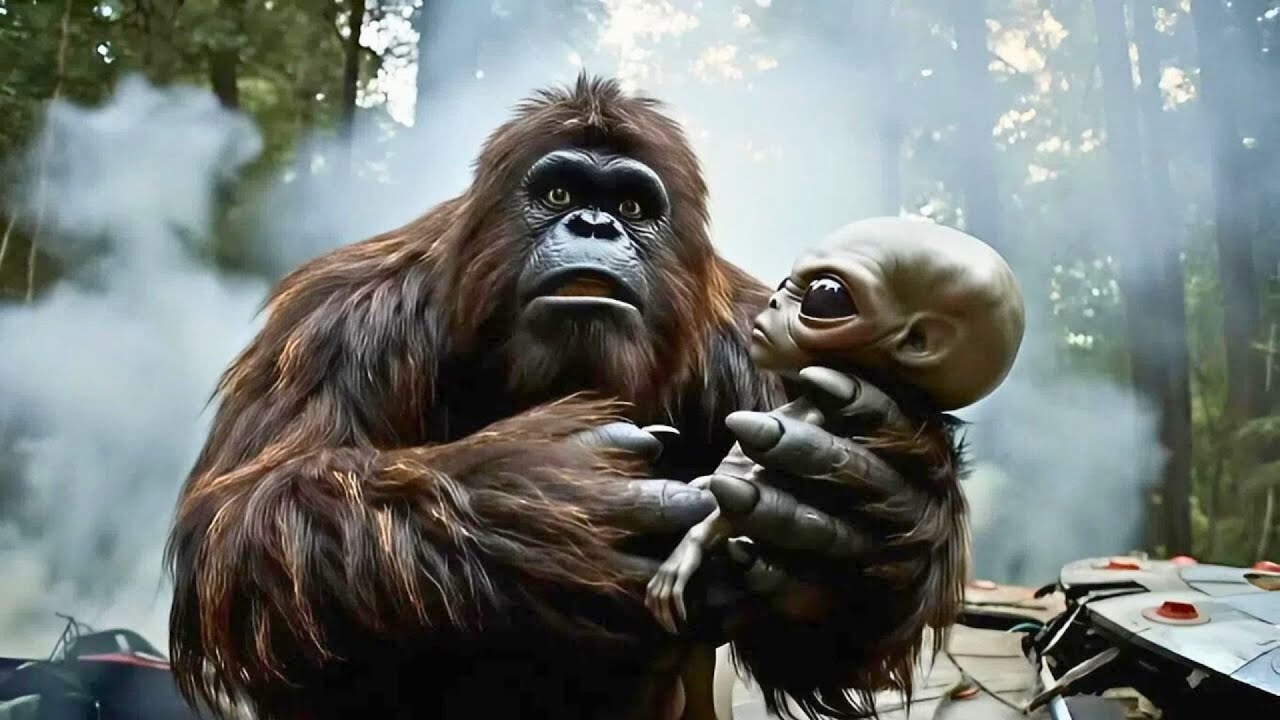 FULL VIDEO BIGFOOT VLOG - The Day Bigfoot Saved an Alien