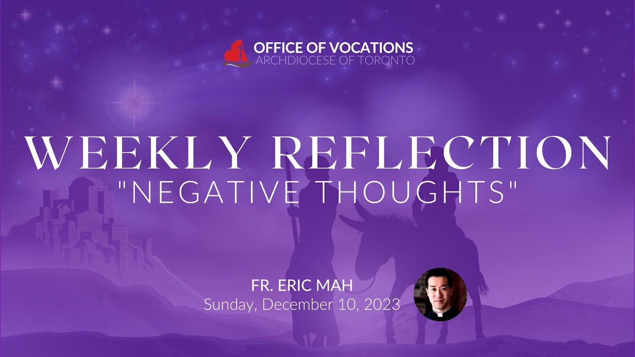 NEGATIVE THOUGHTS | Fr. Eric Mah