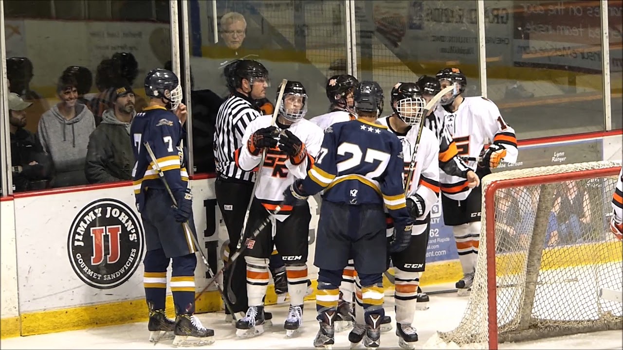 Grand Rapids Hockey vs Hermantown-2018