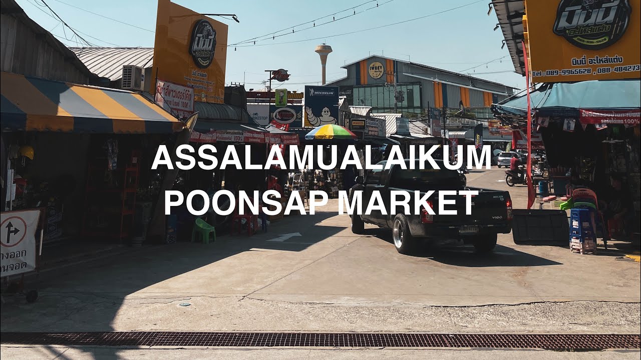 Main ke Poonsap Market Tapi Gak Belanja (kali).
