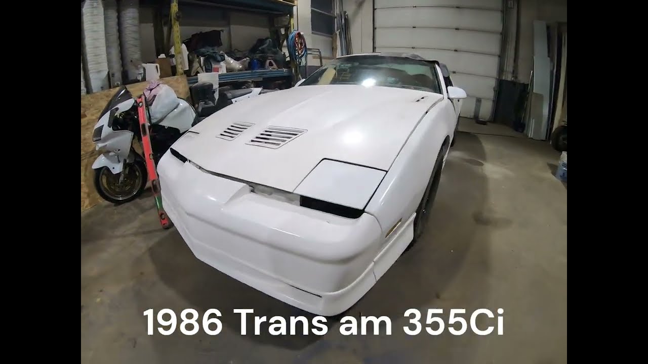 1986 Trans am 355 high compression start up