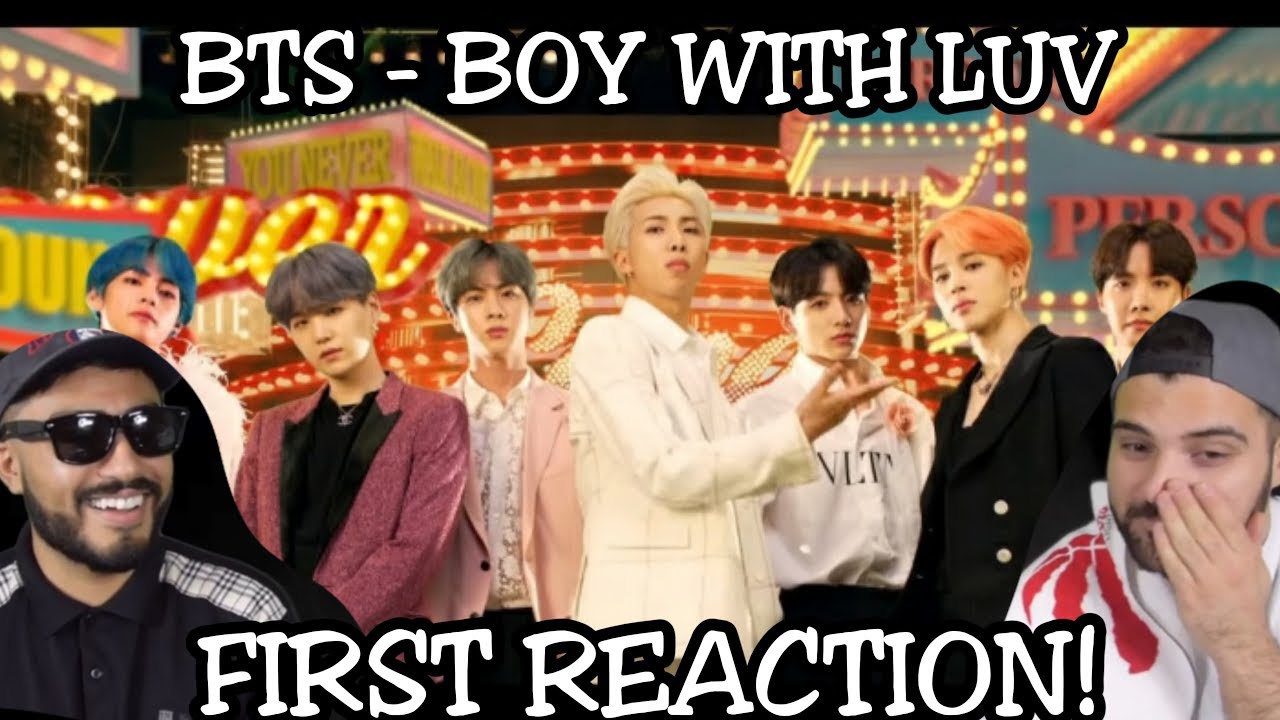 BTS (방탄소년단) '작은 것들을 위한 시 (Boy With Luv) - REACTION!