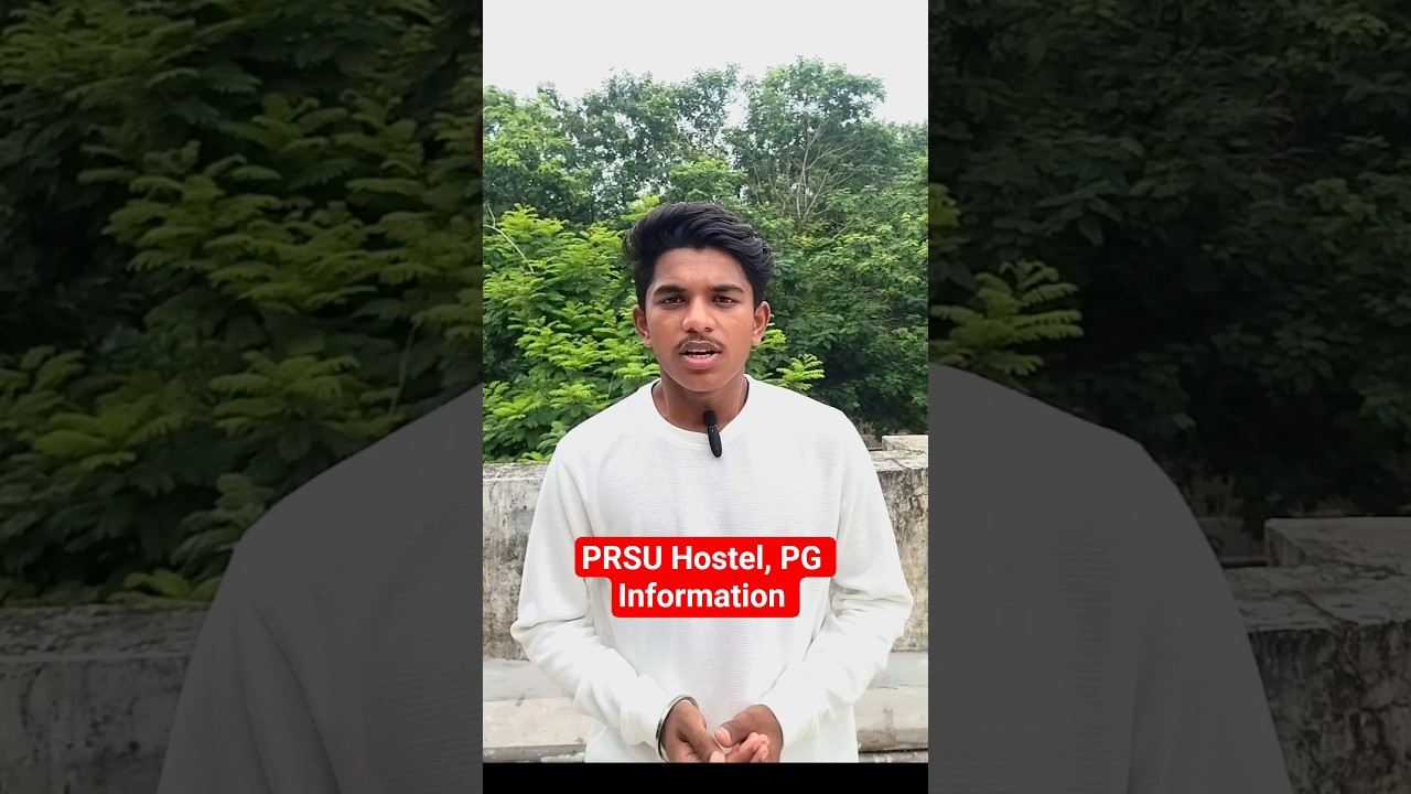 PRSU Raipur में Hostel /Best PG Options जानो! 🏠🔥 | PRSU Room Guide 2025