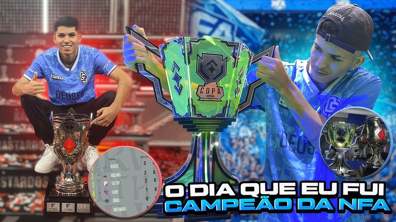 FUI O PRIMEIRO CAMPEÃO PRESENCIAL NO FREE FIRE EMULADOR