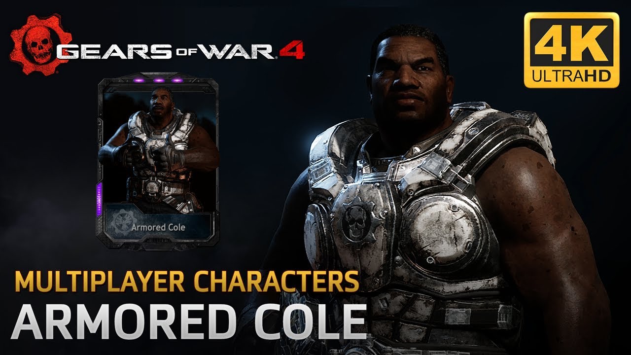 Gears of War 4 - Multiplayer Characters: Armored Cole