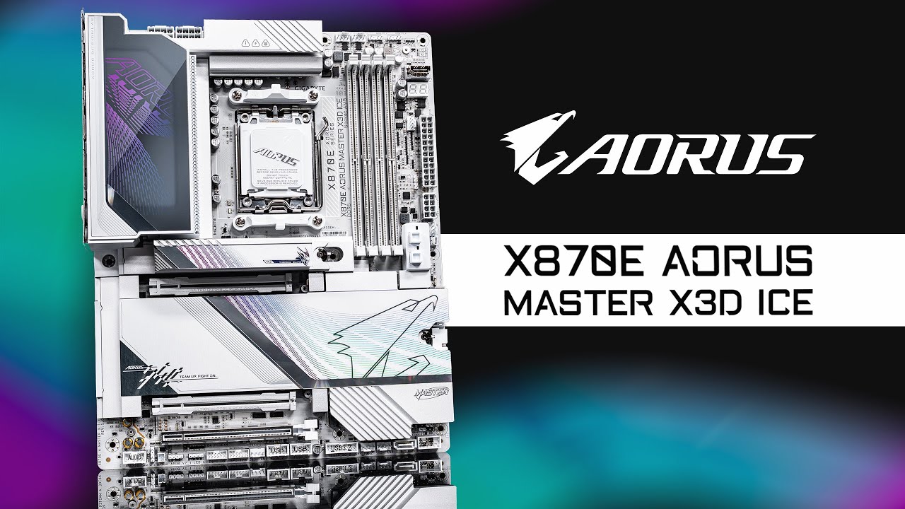 Мастер СОВЕРШЕНСТВА! | X870E AORUS Master X3D Ice