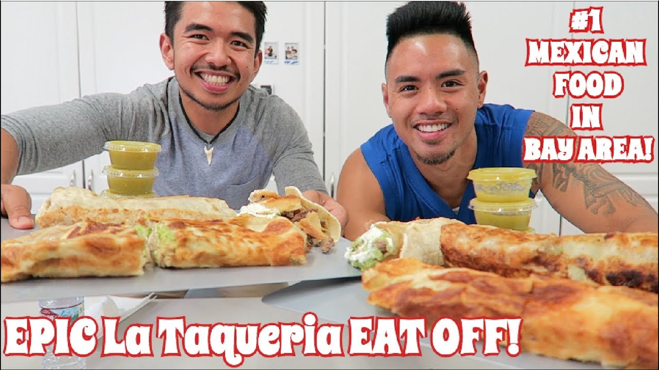 EPIC LA TAQUERIA EAT OFF! #1 MEXICAN FOOD IN SAN FRANCISCO | MUKBANG
