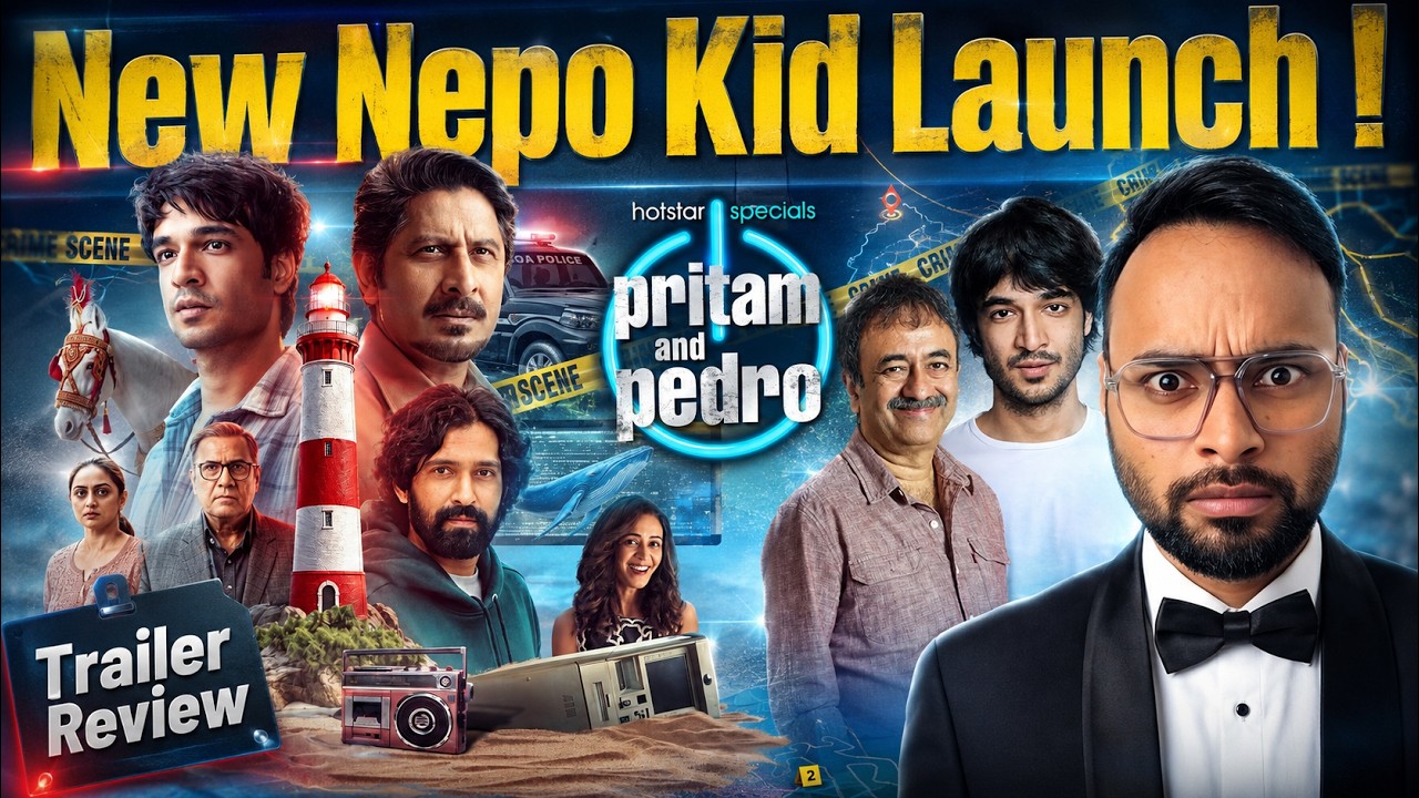 Pritam and Pedro Trailer Review - #pritamandpedro | Arshad, Rajkumar Hirani | Chalchitra Magic