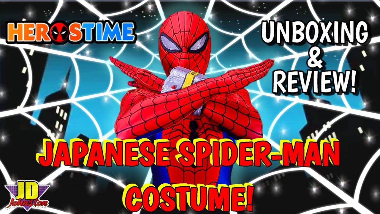 JAPANESE SPIDER MAN COSTUME (Unboxing & Review)