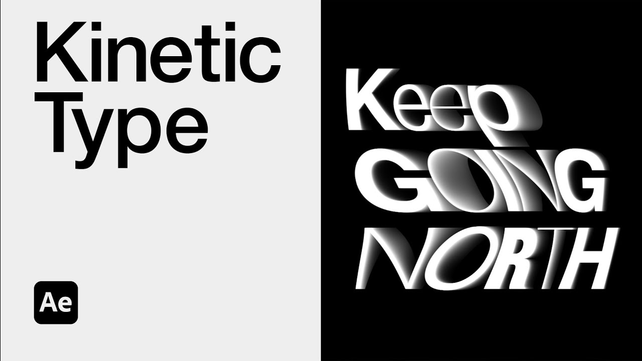 EASY Kinetic Typography in After Effects!