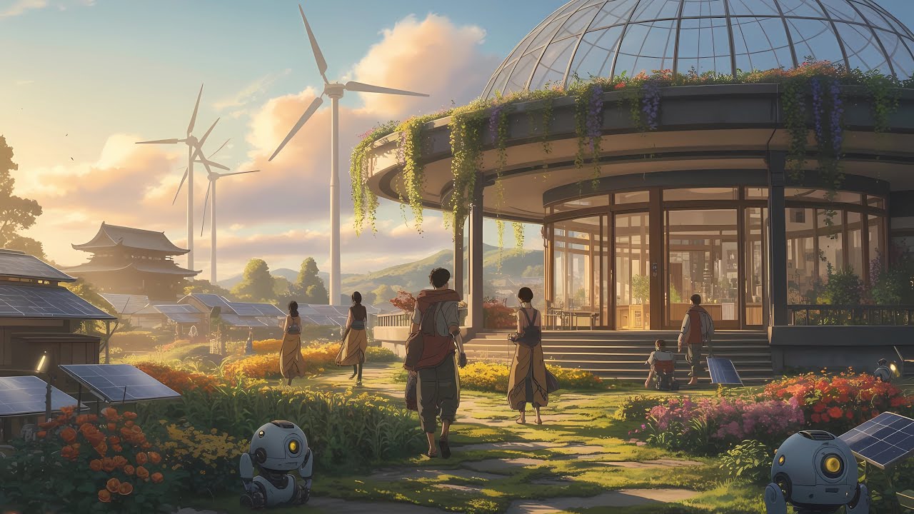 Echoes of the Air – Solar Punk Music from a Better World (4K)