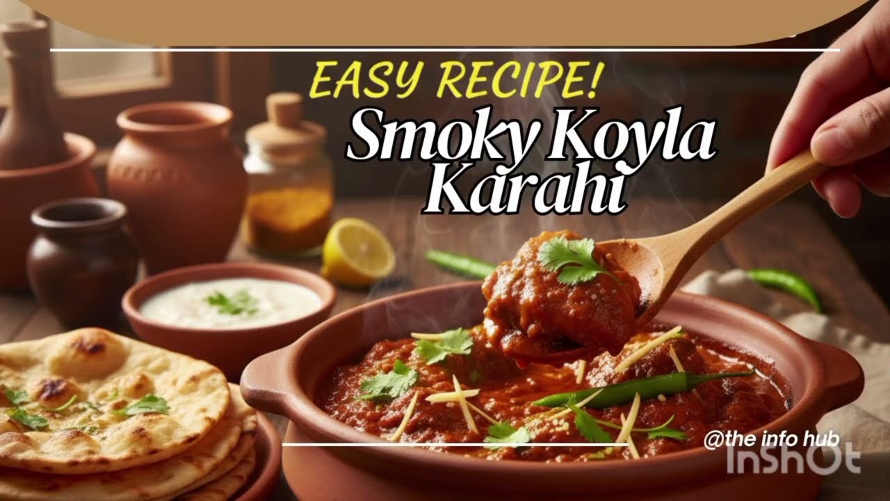 The Best Smoky Koyla Karahi You'll Ever Eat | Authentic Pakistani Food Recipe | Viral Food