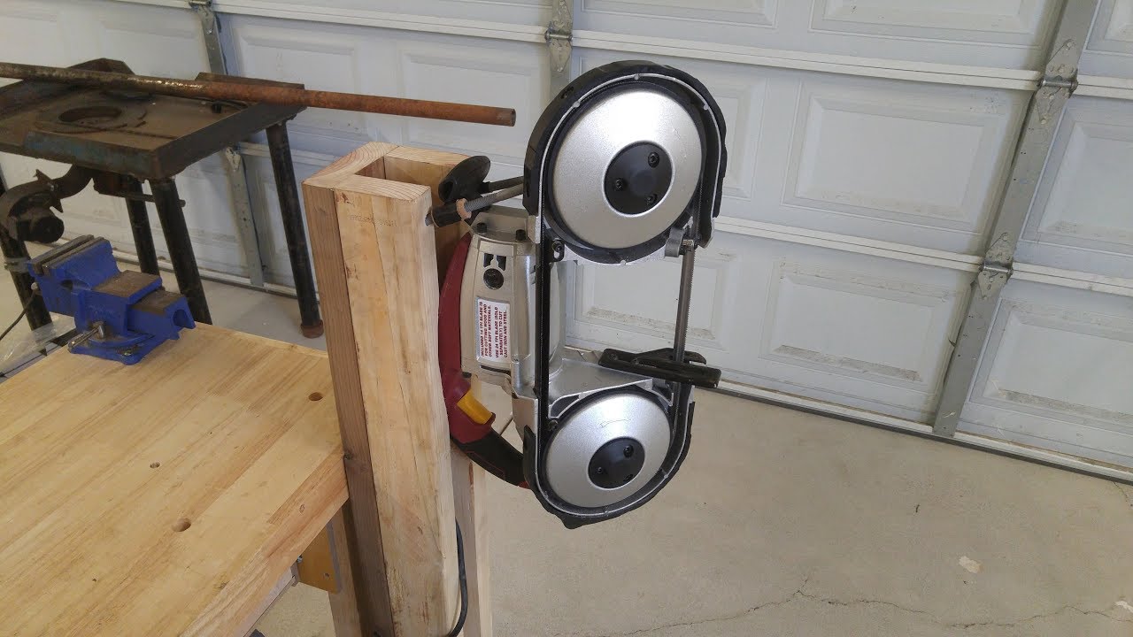 Making A Harbor Freight Portable Band Saw Stand (Cheap And Easy)