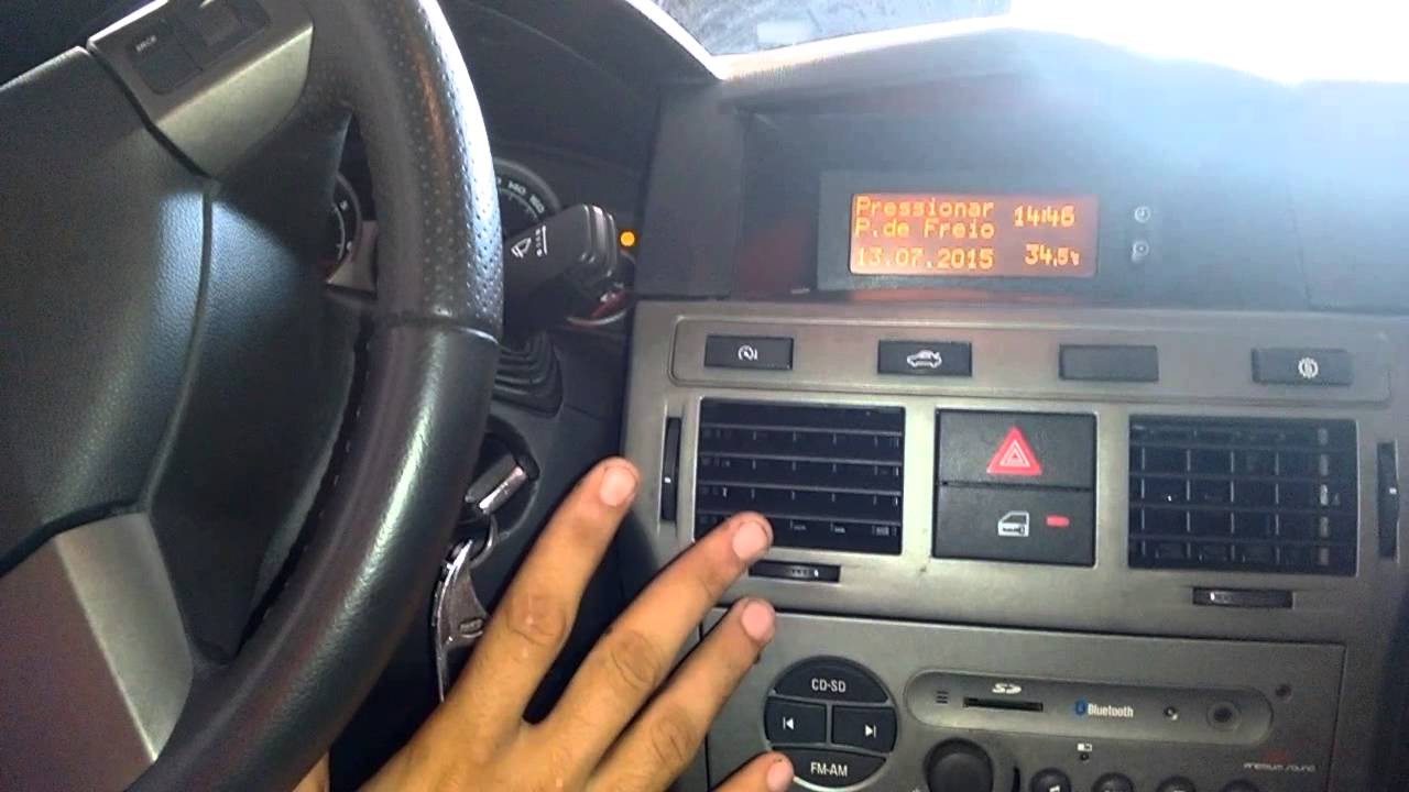 GM VECTRA- COMO INSERIR O CÓDIGO DE DESBLOQUEIO NO SOM.