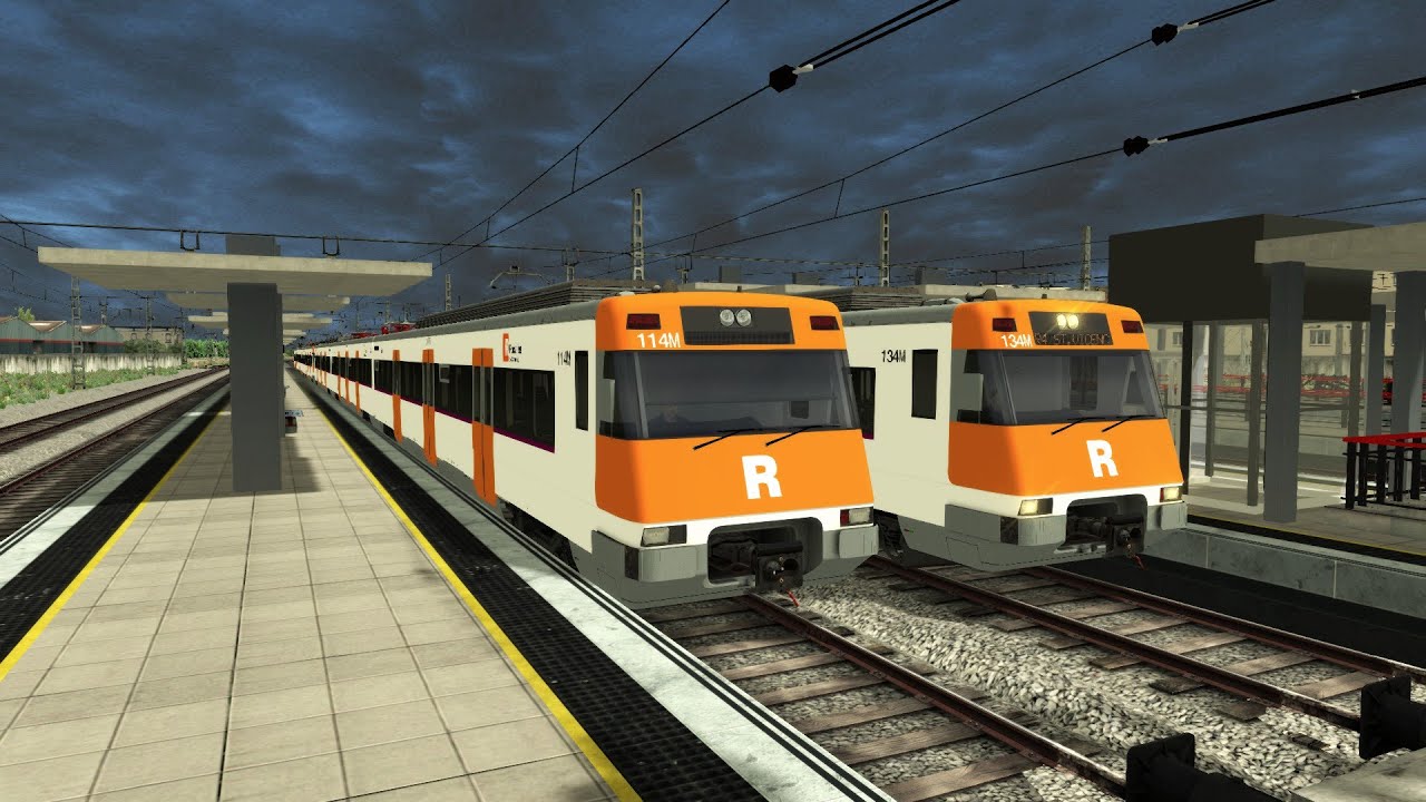R2 parando en todas las estaciones Procedente R2 estacion de francia destino Santsvisens de caldels