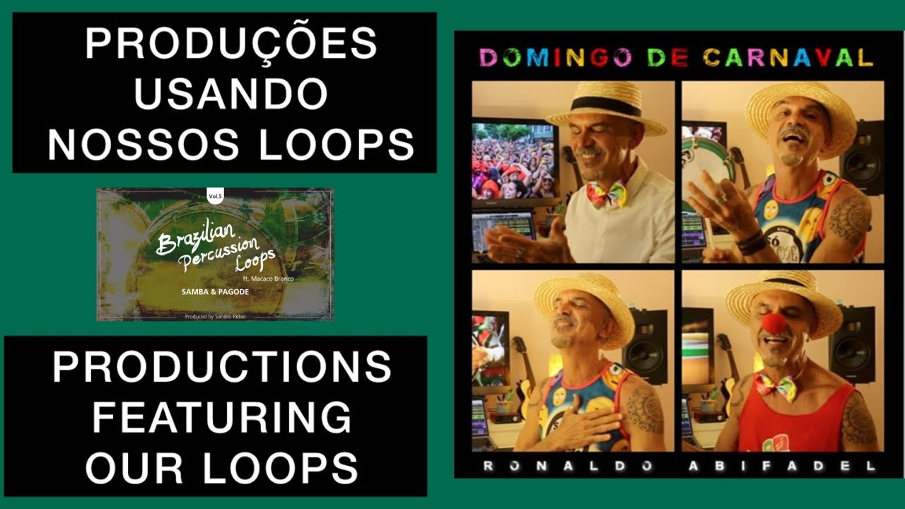 Produtores, Compositores usando Loops, Levadas de Samba e Pagode
