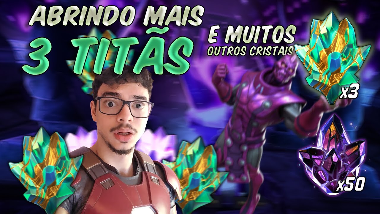 ABRI MAIS 3 TITÃS E MUUITOS OUTROS CRISTAIS!