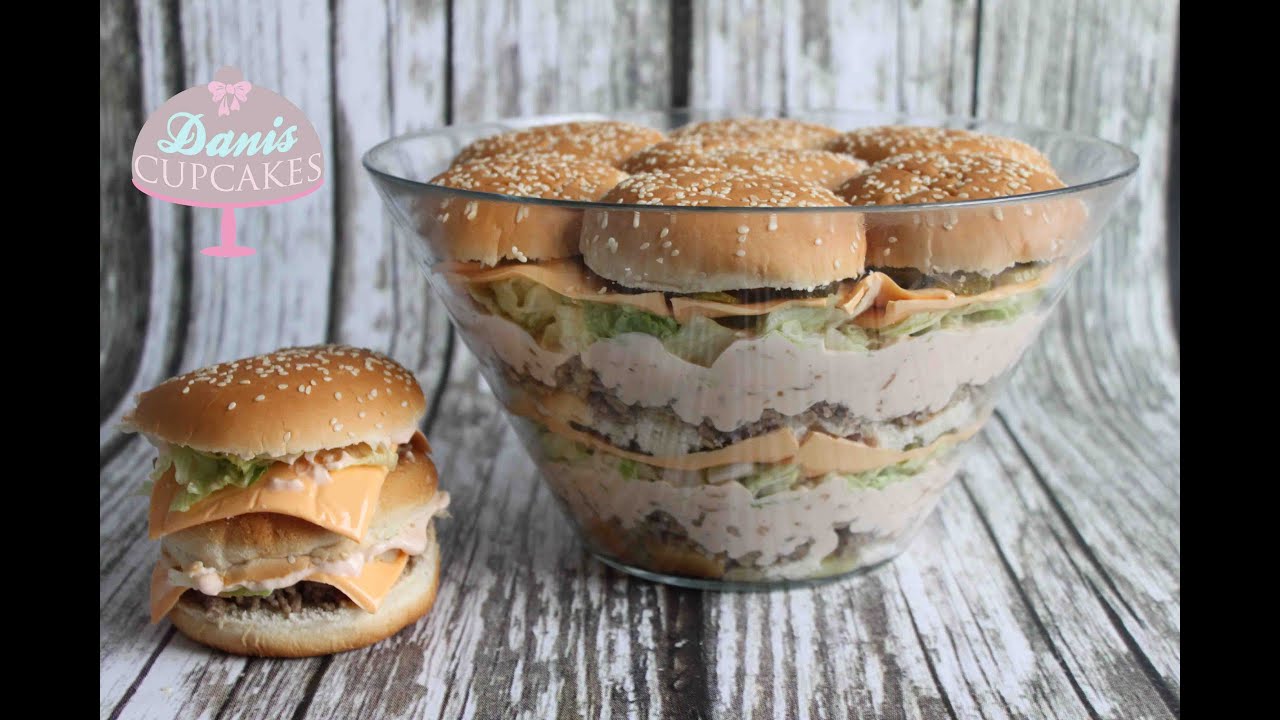 Big Mac Salat Partysalat für Silvester | Danis Drip