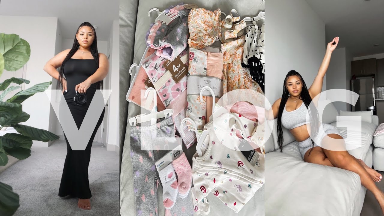 RUN ERRANDS WITH ME! | Babygirl shopping, buying my DREAM COUCH, mukbang, & get vacay ready