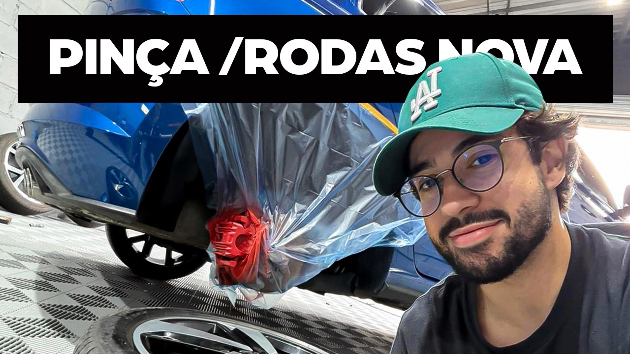 PINTAMOS AS PIN&Ccedil;AS DO POLO GTS | RODAS NOVAS E ESPA&Ccedil;ADORES SM
