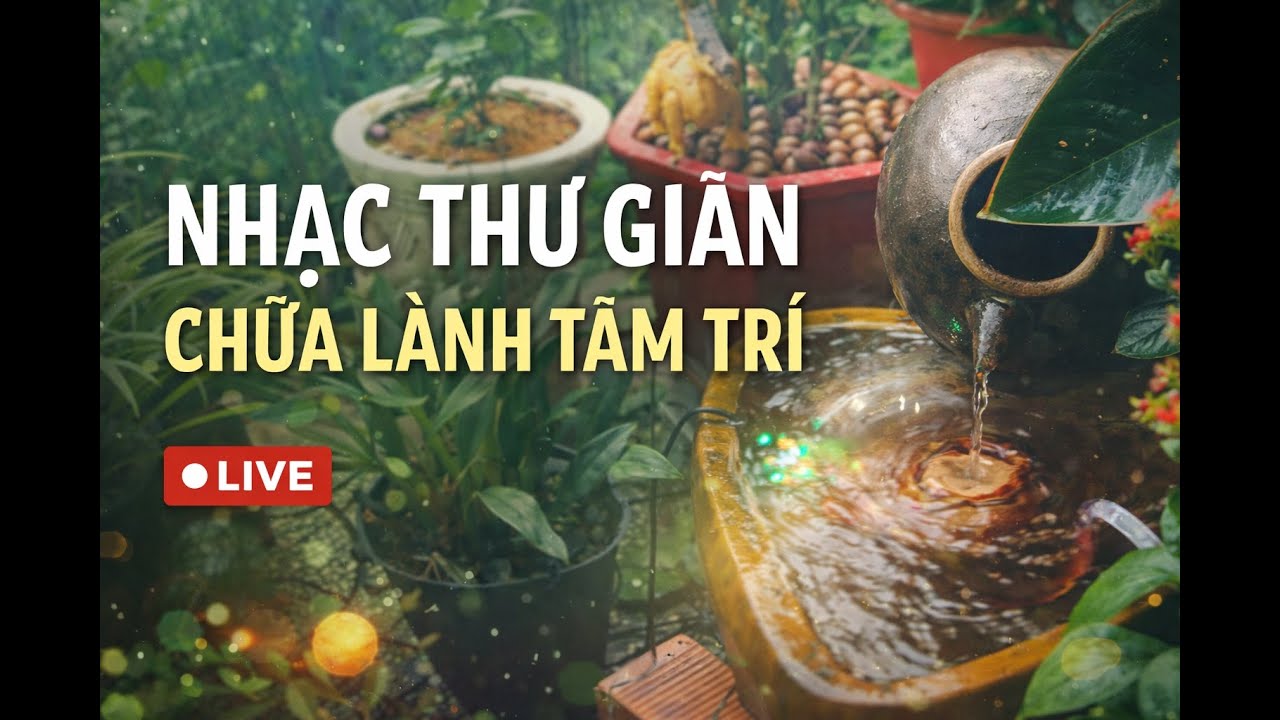 Nhạc Thư Giãn 🌿 Giảm Lo Âu – Chữa Lành Tâm Trí | An Nhiên Zen Garden