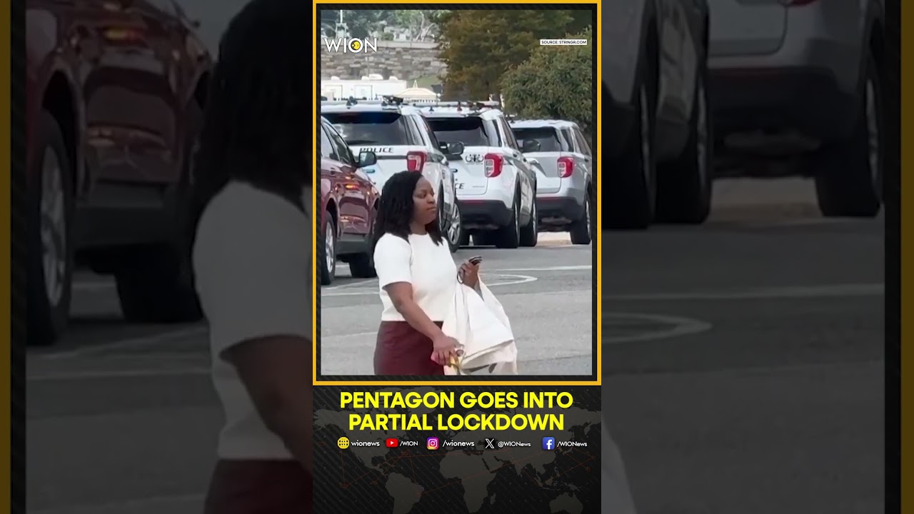 US-Iran War: Partial Lockdown At Pentagon Due To Reported False Alarm | Shorts