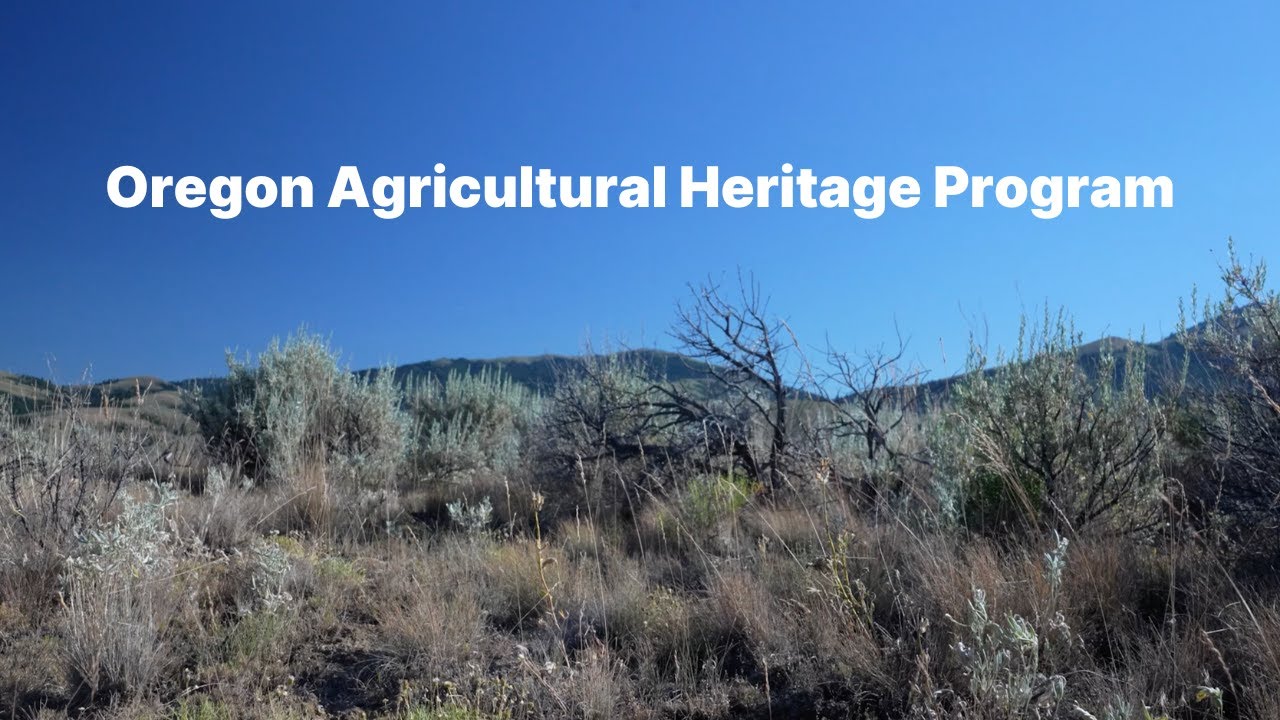 Oregon Agricultural Heritage Program 2023