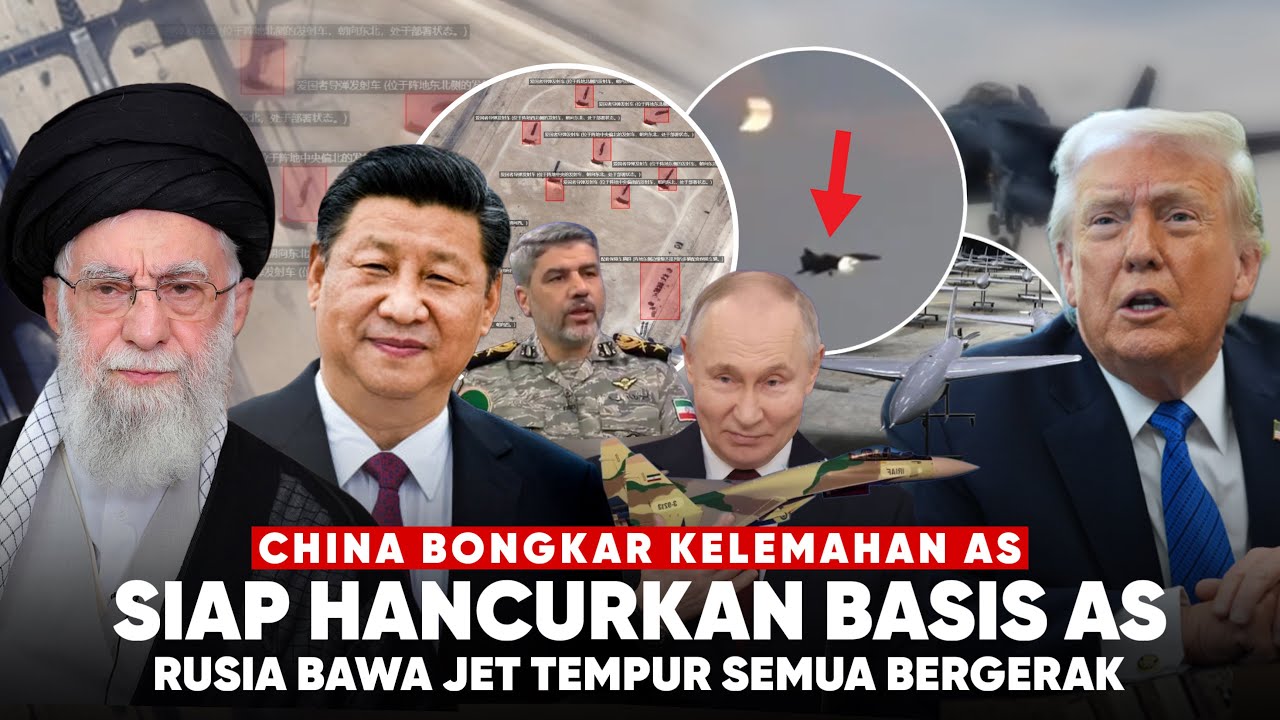 CHINA bocorin kelemahan AS ke IRAN 