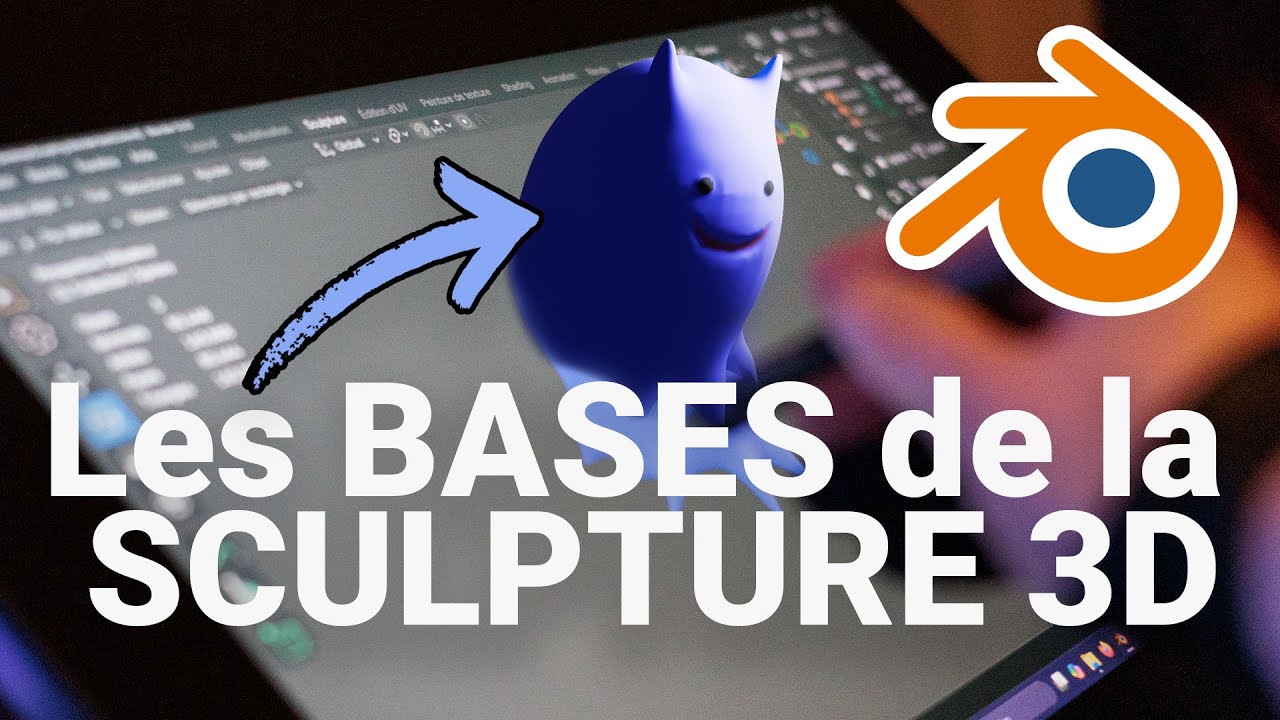 TUTO BLENDER 5 : les BASES du SCULPTING - scuptez en 3D ! ( + essai XP Pen Artist Pro 24 4k !)