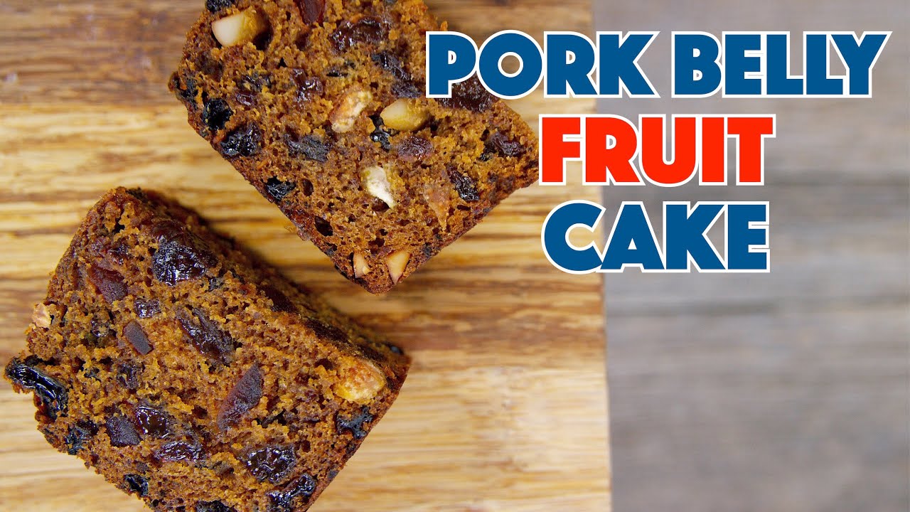 1915 Pork Belly Fruit Cake Recipe