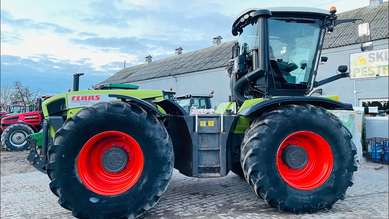 CLAAS XERION 3800 TRAC VC! Obrotowa kabina! 2013 rok,380KM, obracanie kabiny, jazda *PESTROL*