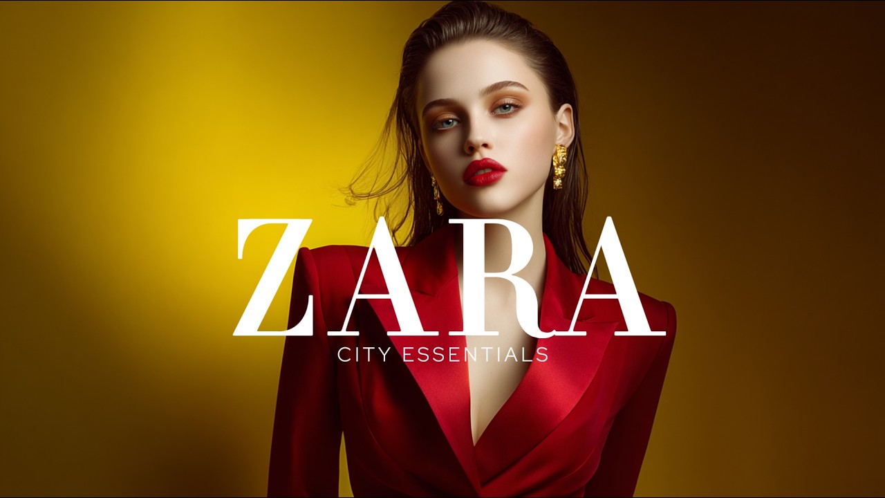 ZARA 매장 바이브 | Deep House 패션 플레이리스트 (광고 없음)