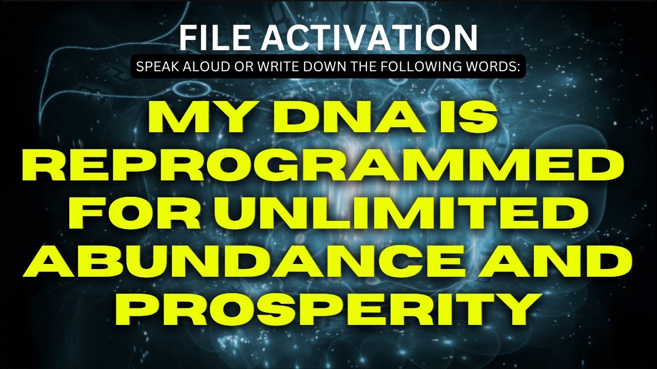 [WARNING: POWERFUL] 🧲 Unlock Your DNA's Hidden Abundance Code Now