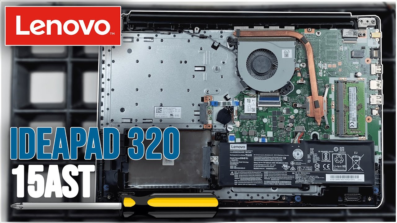 Lenovo IdeaPad 320-15AST von Innen