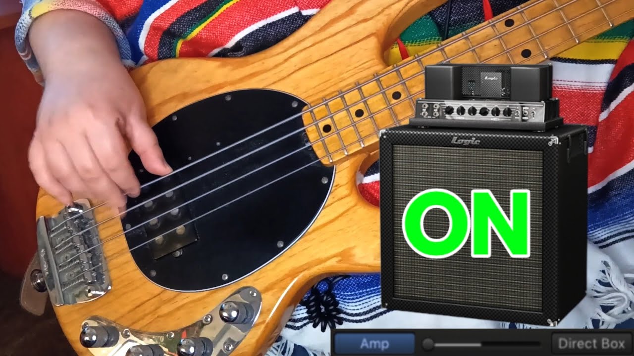Ernie Ball MUSIC MAN StingRay with Logic&rsquo;s AMPEG B-15 &ldquo;FlipTop&rdquo; Simulation