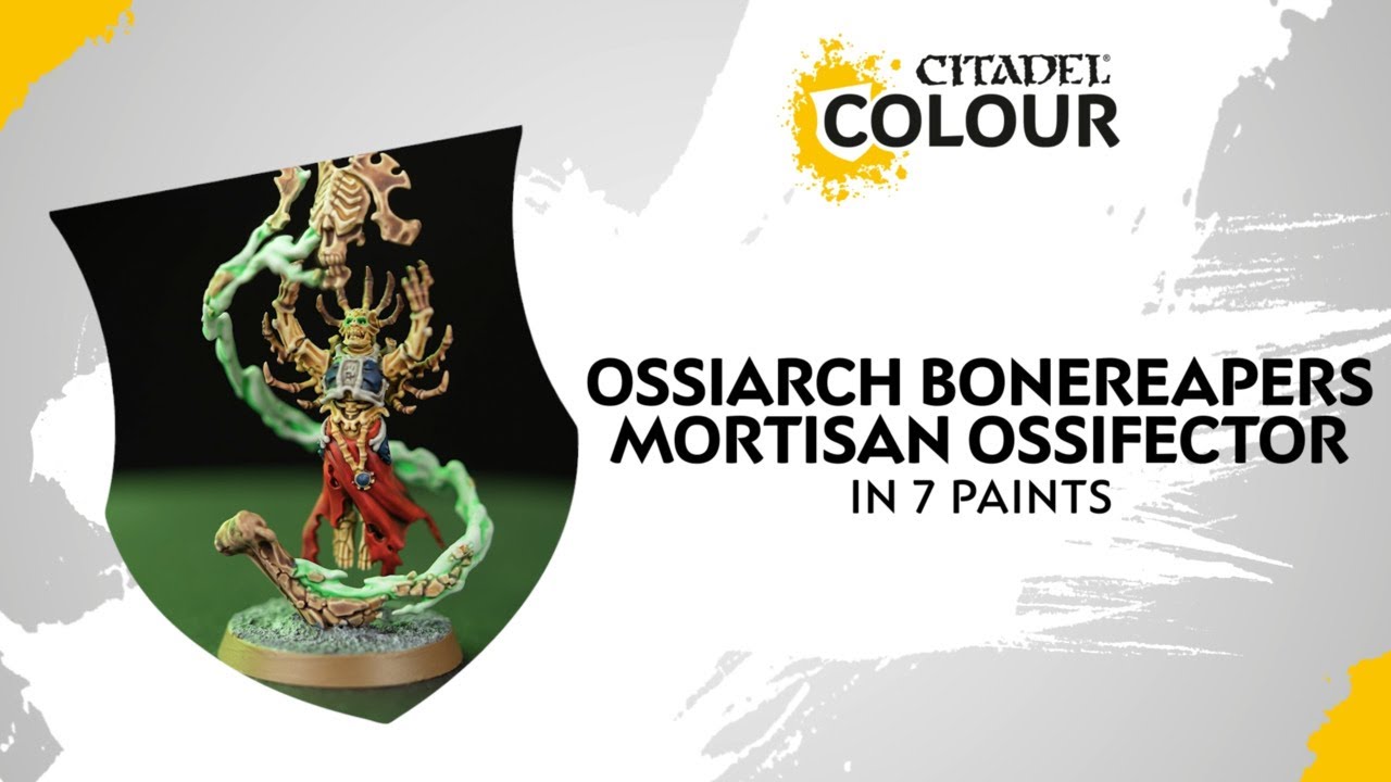 Ossiarch Bonereapers Mortisan Ossifector in 7 Paints