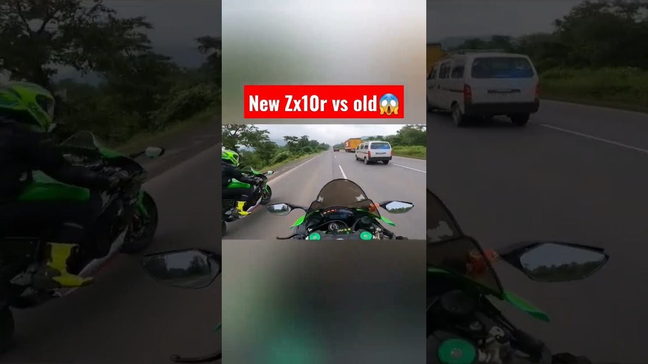 New Zx10r or Older one 😲#z900rider #superbikes #mumbai #zx10r