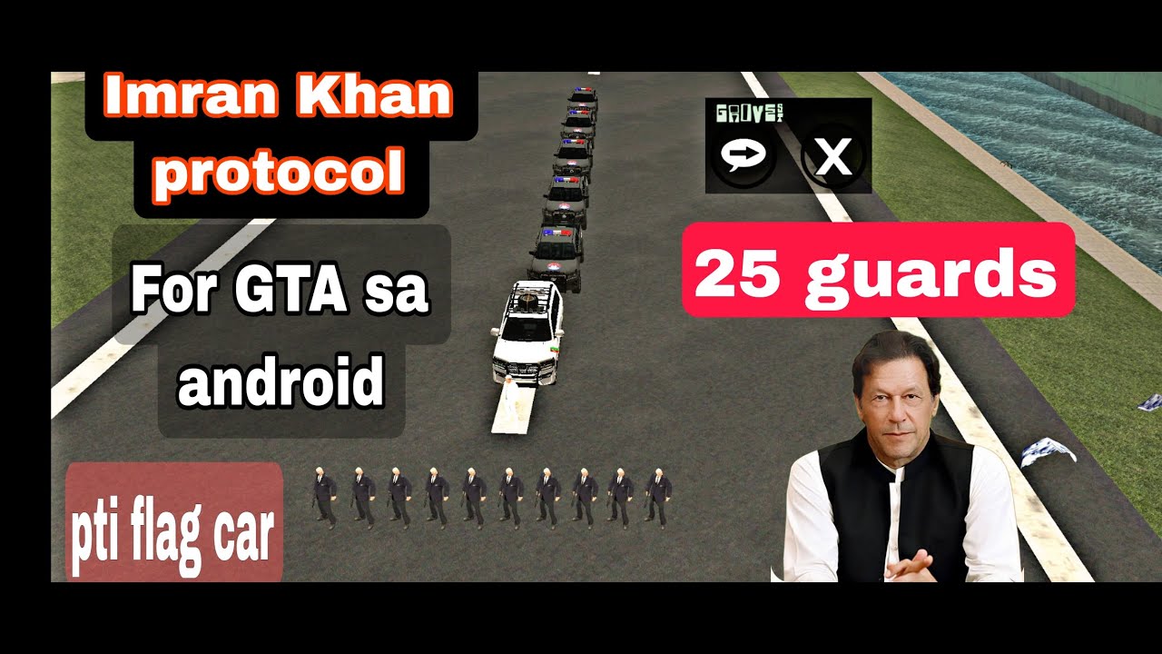 Imran Khan protocol mod GTA sa android+1skin