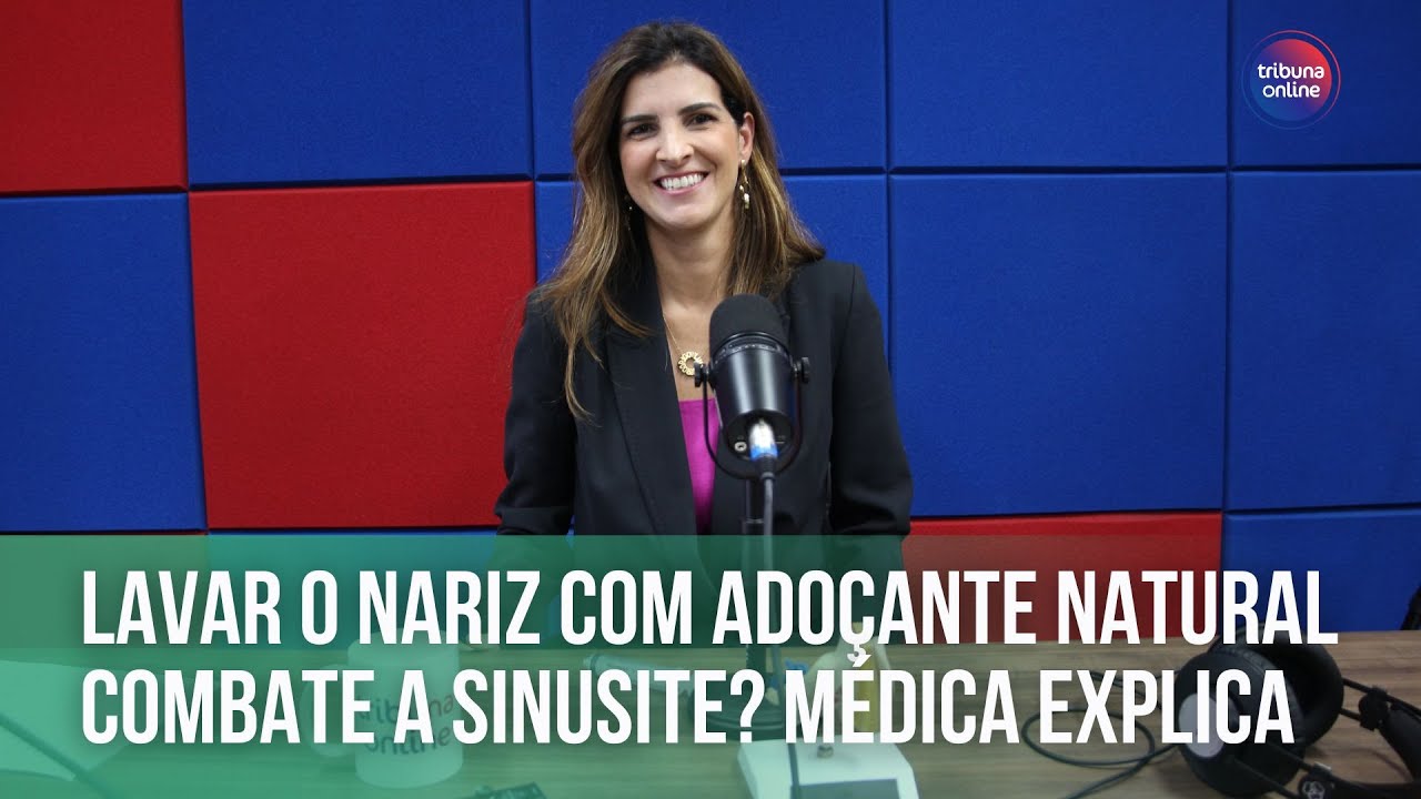 Lavar o nariz com adoçante natural combate a sinusite? | Fala, Doutora!
