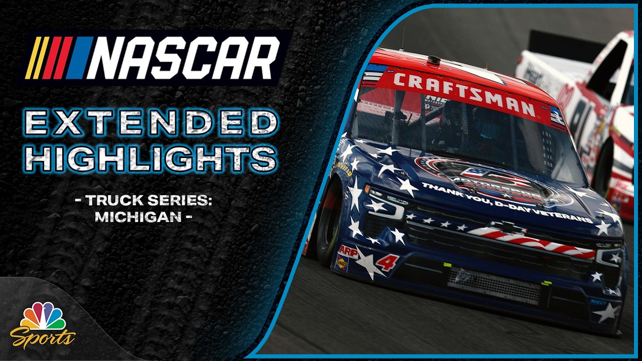 Craftsman Truck Series 2026: Michigan International Speedway | HIGHLIGHTS | Motorsports on NBC