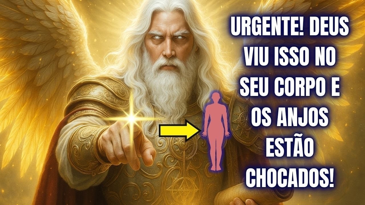 URGENTE! DEUS VIU ISSO NO SEU CORPO E OS ANJOS ESTÃO CHOCADOS!