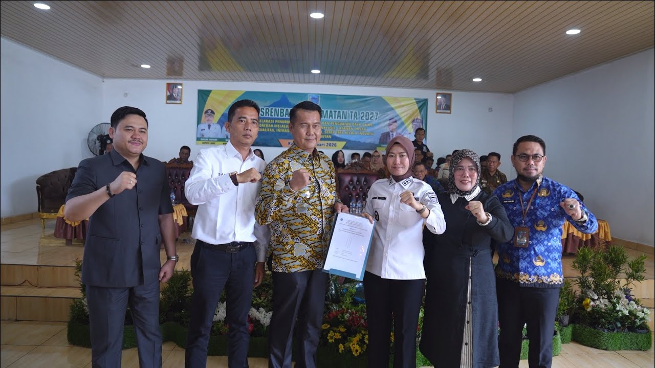 Wakil Bupati Lahat Fokuskan 2 Hal ini Pada Musrenbang RKPD TA 2027 Di Kecamatan Merapi Area !!