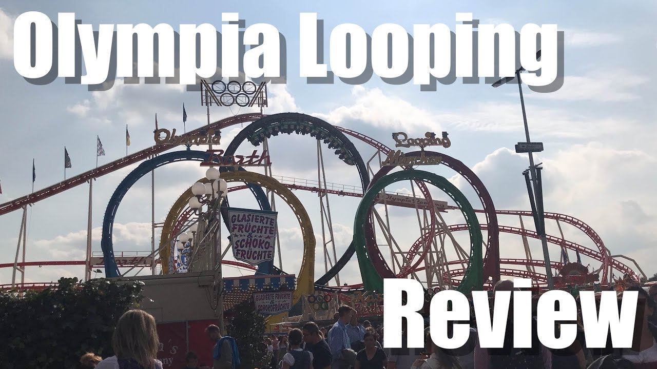 [Review] Olympia Looping | Barth [Oktoberfest München 2017] | Größte transportable Achterbahn!