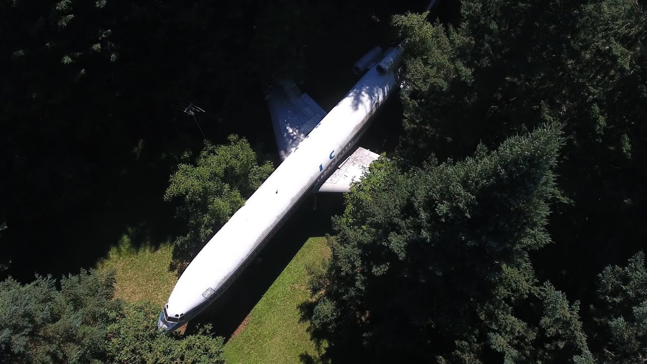 PLANE IN FOREST ( Someone lives In It ) !!