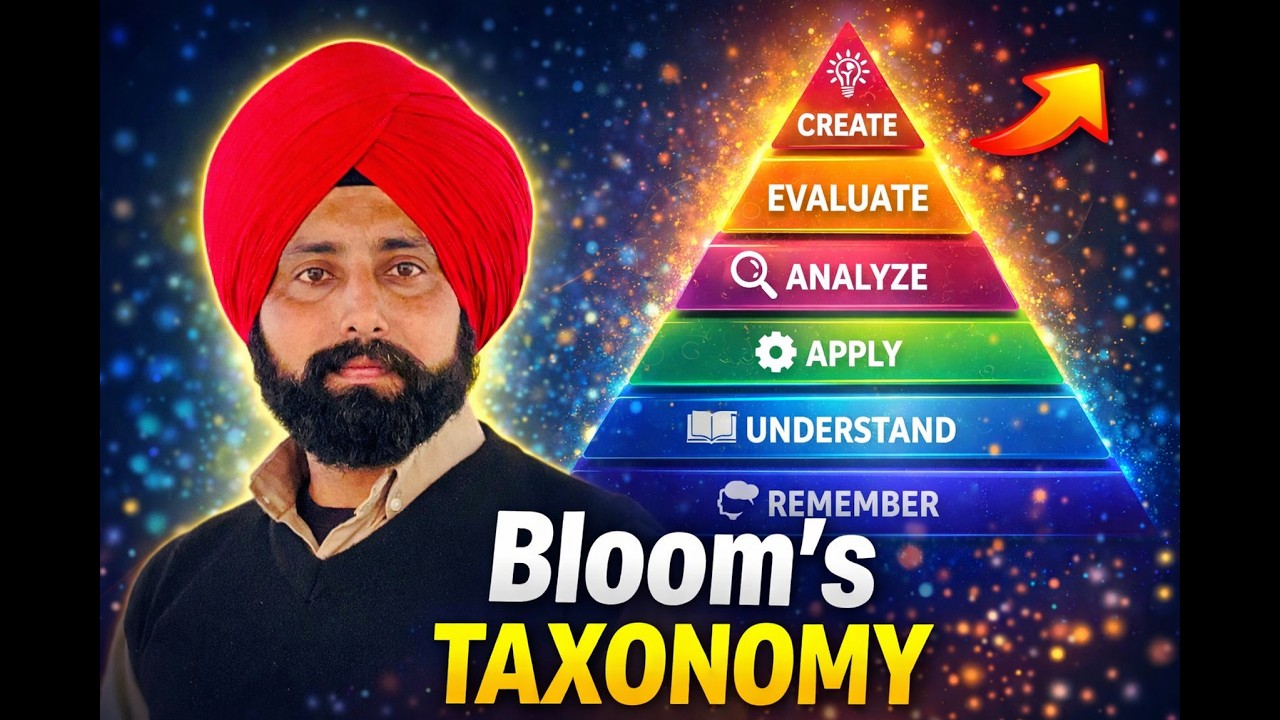 Bloom's Taxonomy || || PSTET Physical Education || CDP  ||