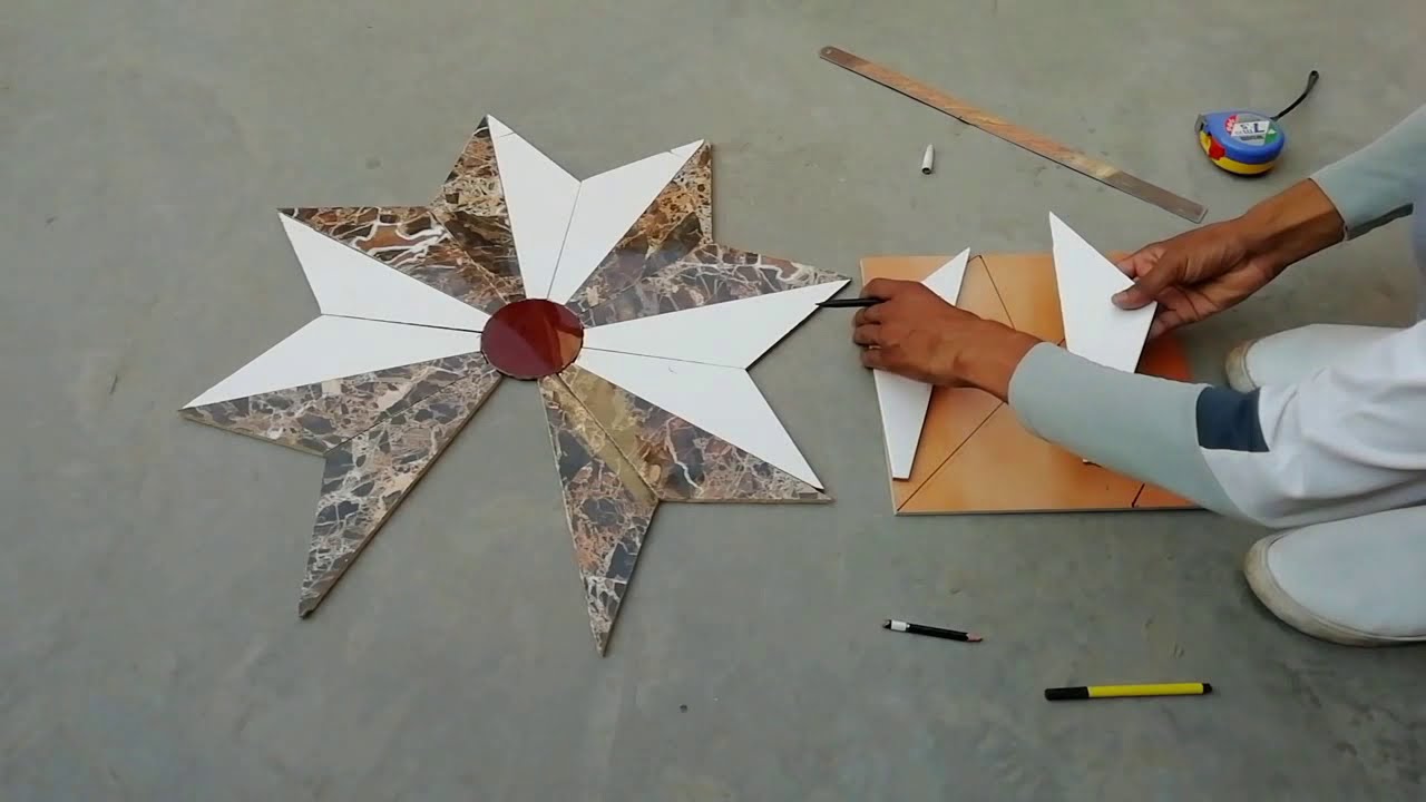 How to make floor design tiles and marble full details