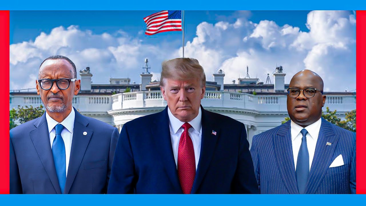 🔴LIVE,WASHINGTON:UMUHANGO WO GUSINYA AMASEZERANO HAGATI Y'U RWANDA NA DRC.