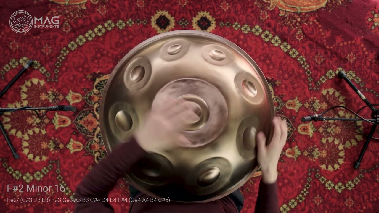 F#2 Minor 16 Handpan // MAG Instruments