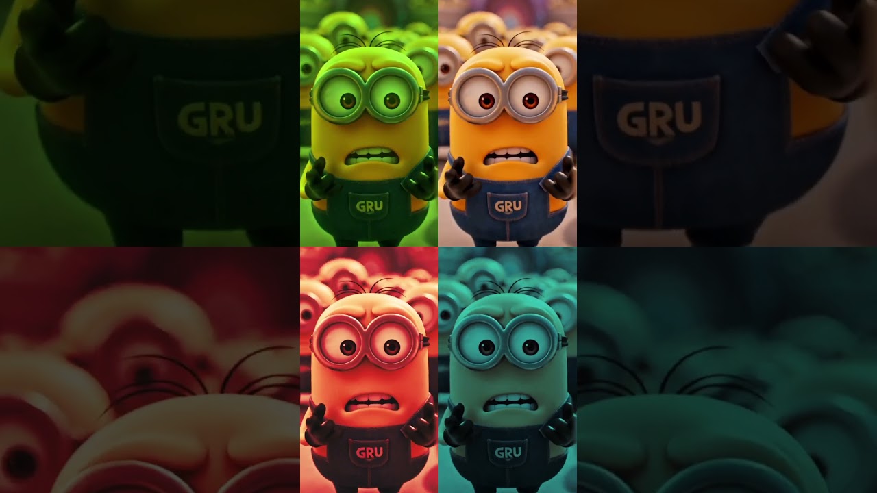 &ldquo;He realized he was different&hellip; 😳🍌&rdquo;#shorts #funny #animation #viralvideo #minionstyle