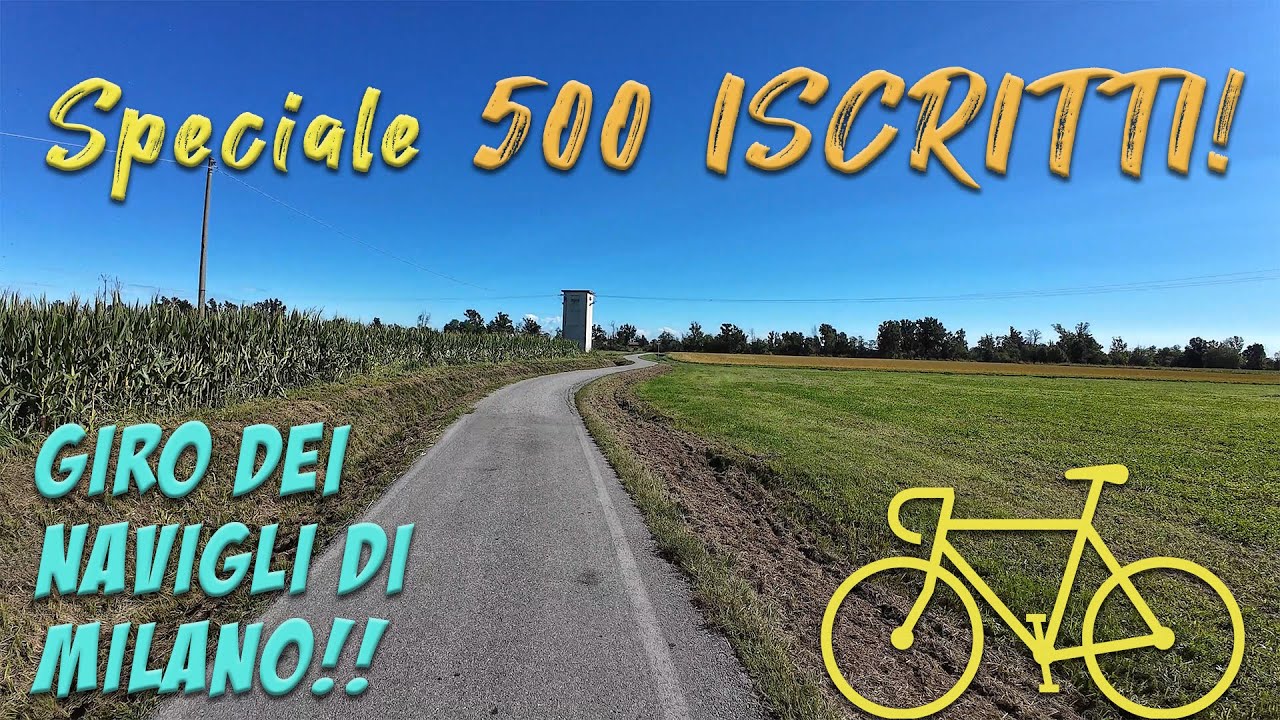 Speciale 500 Iscritti | Giro dei navigli di Milano!! (80km di fatica!)